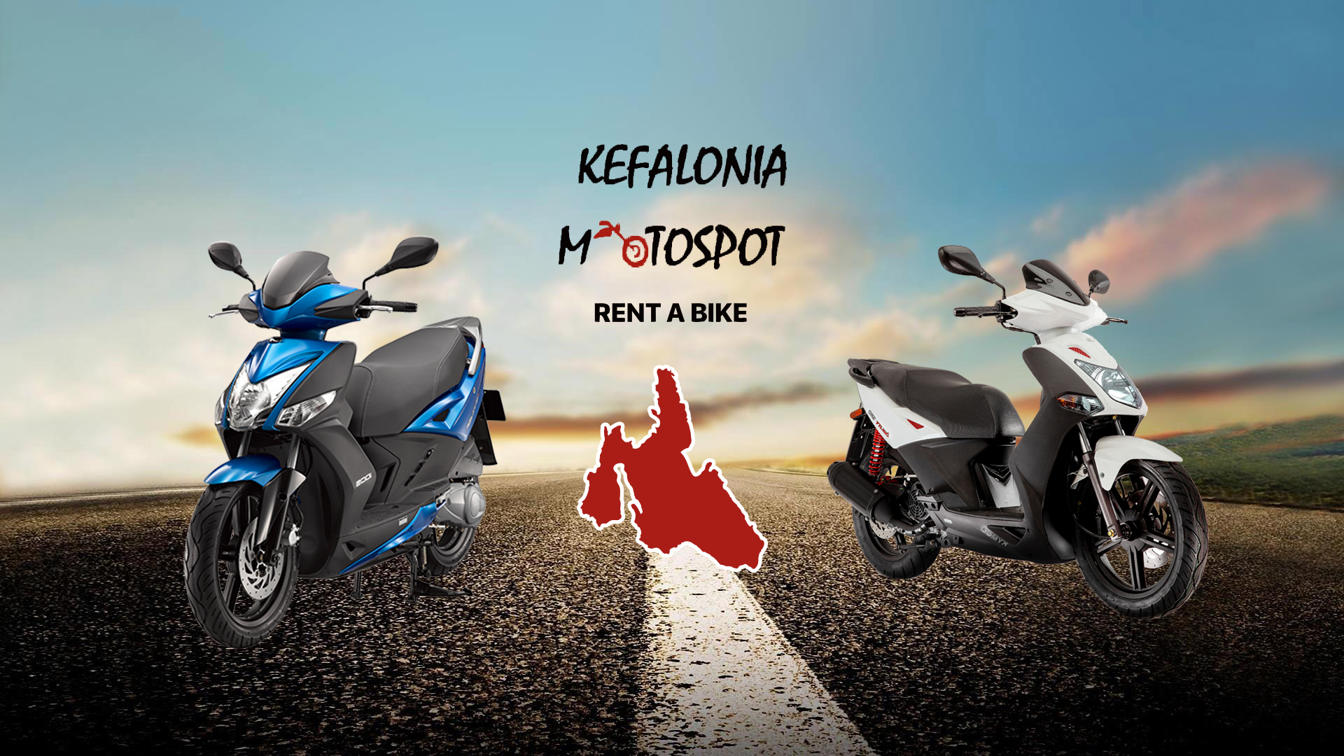 inflation Pump vandfald Kefalonia MotoSpot | Motorbike - Scooter Rental Kefalonia